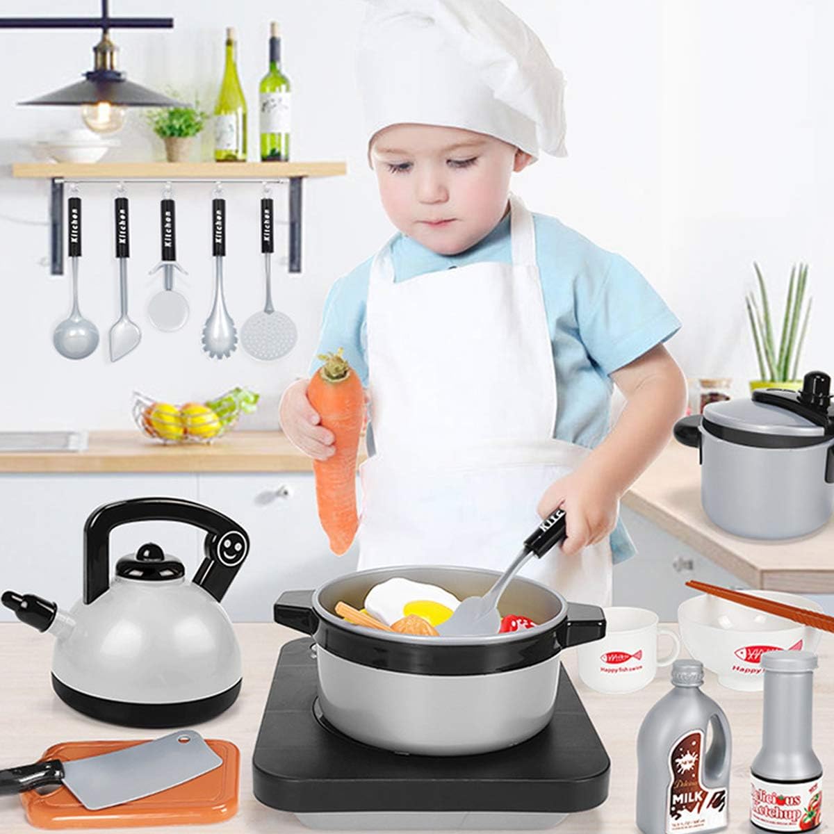 Camping Cooking With Kids - Kinderkeuken Speelgoedset Peuter Doe alsof BBQ