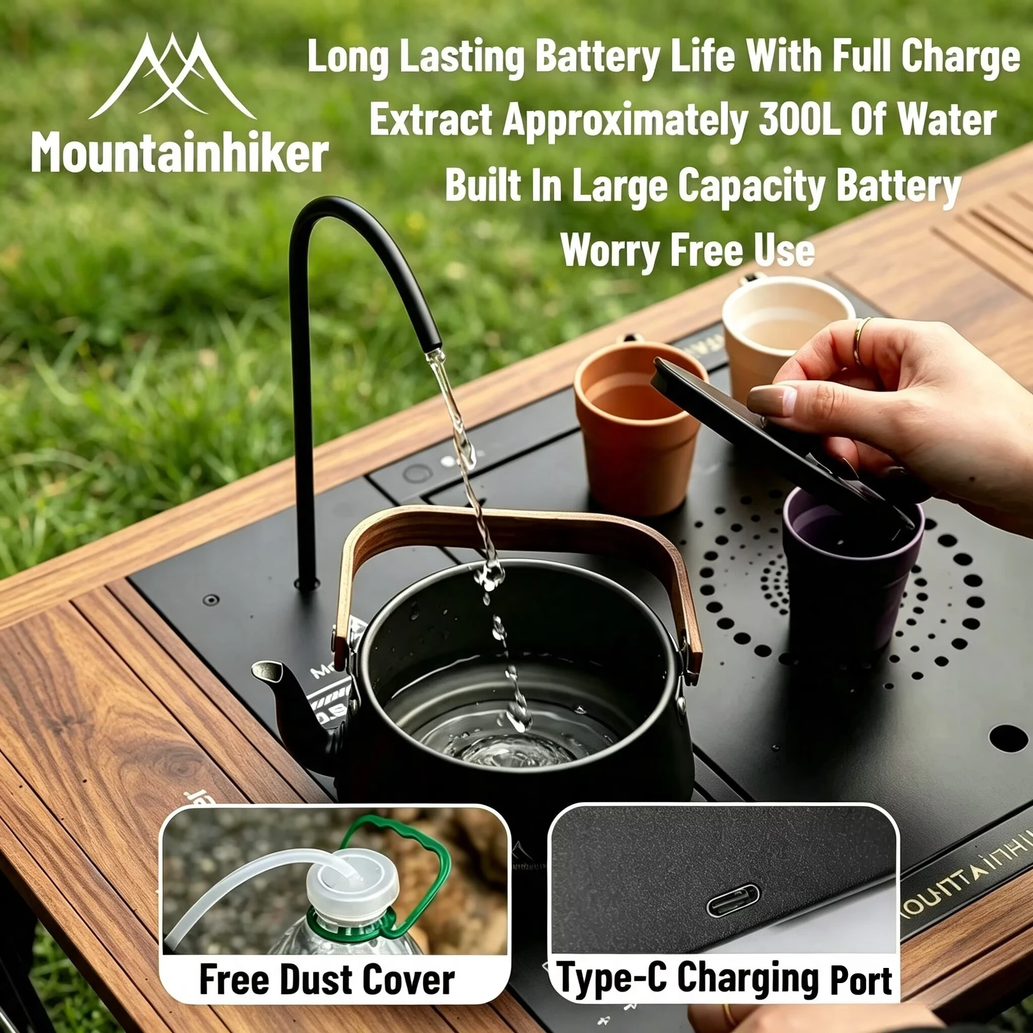 Camping Cooking And Eating - IGT Elektrische Waterdispenser Camping IGT Waterdichte