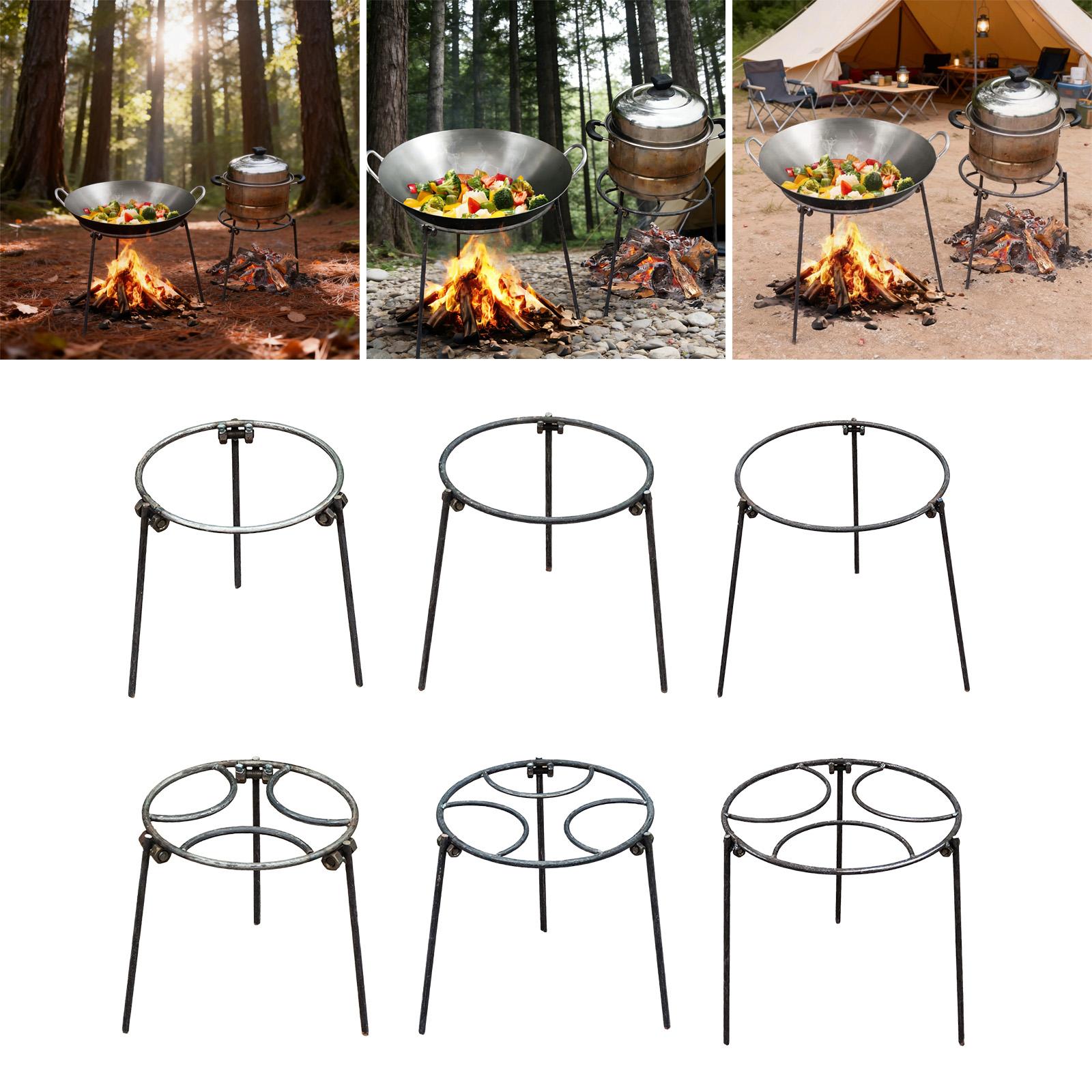 Camping Cooking Dutch Oven - Kampvuurstatief, Dutch Oven multifunctionele wokhouder, open
