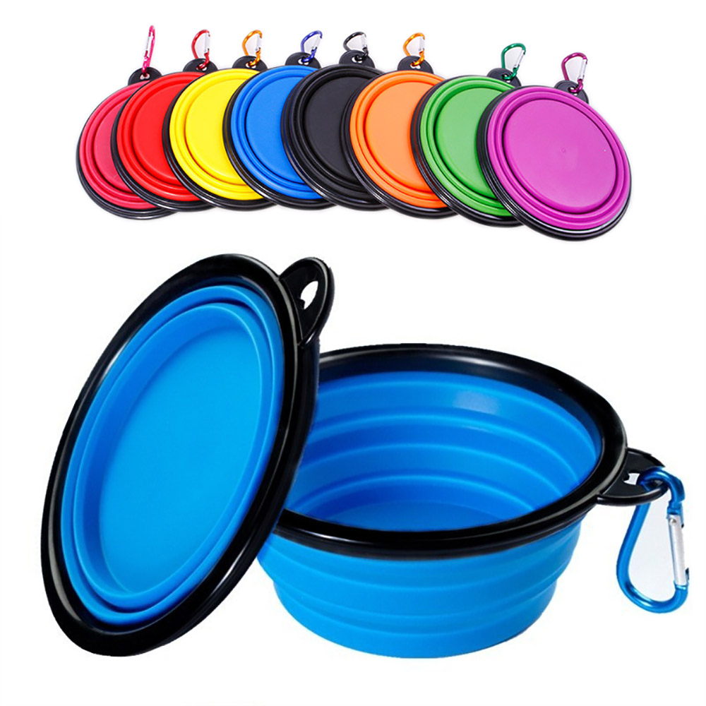 Camping Cooking Meals - Opvouwbare siliconen hondenvoer- en waterbak voor