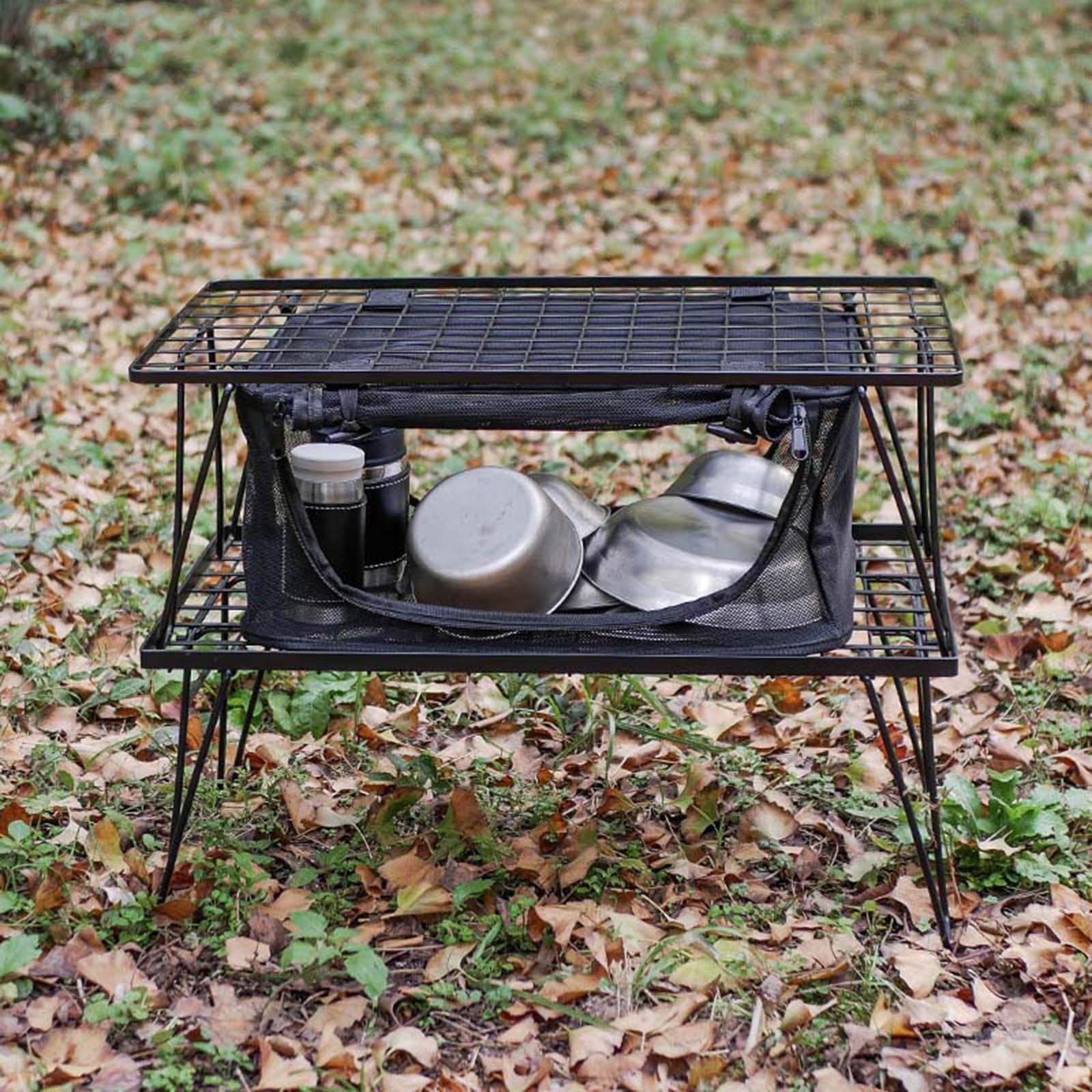 Camping Cooking Utensils Storage - Opbergtas voor serviesgoed Draagbare opbergtas Kookgerei