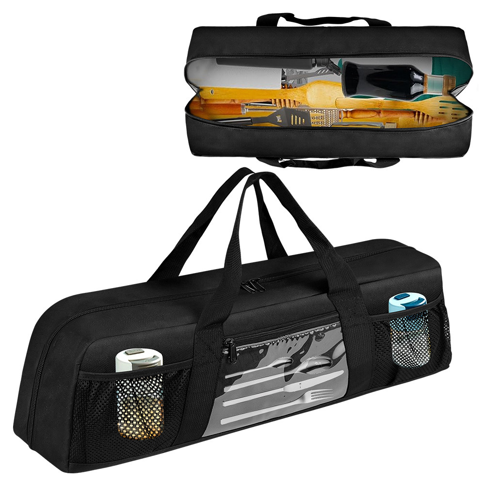Camping Cooking Utensils Storage - Duurzame opbergtas voor barbecuegereedschap, draagbare draagtas