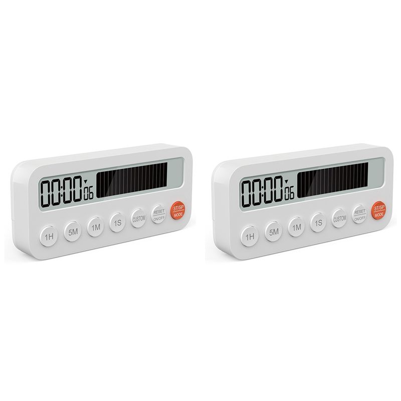 Camping Cooking With Kids - PORK-2X Digitale keukentimer Magnetische keukentimer Klok