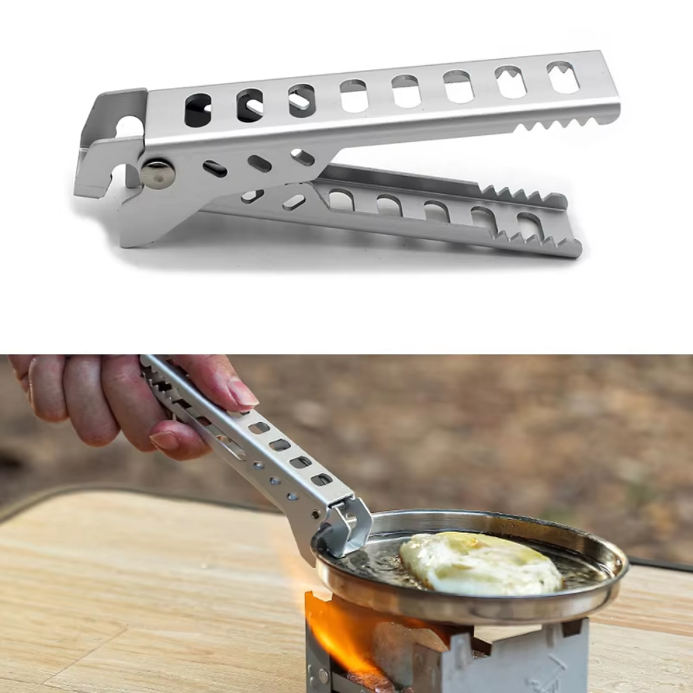 Camping Cooking Handle - Outdoor Aluminium Anti-hete Legering Clip Kom