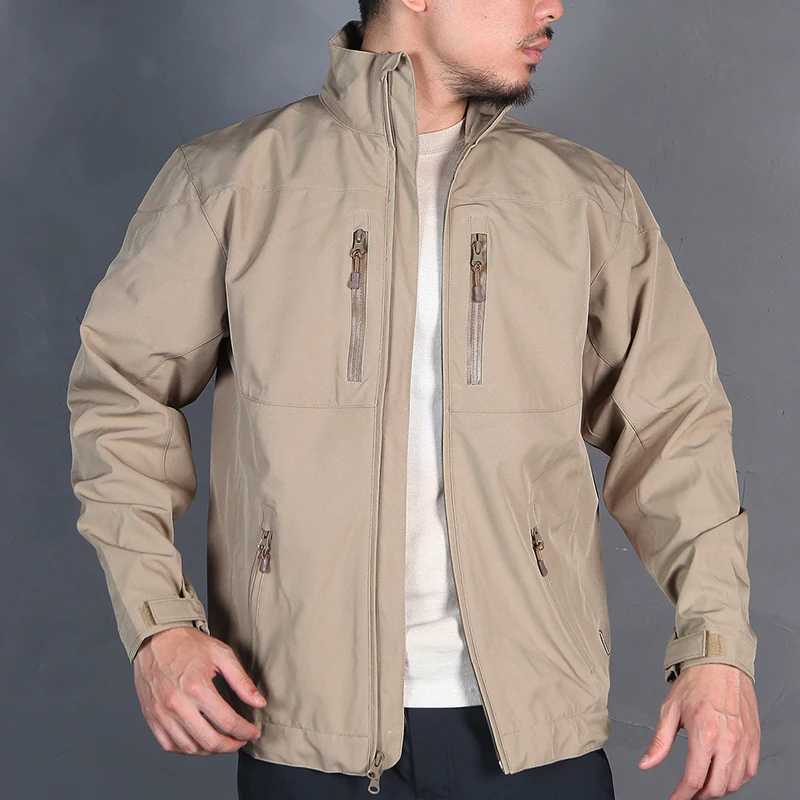 Camping Cooking Windbreak - Emersongear Tactische Soft Shell Windjack Trenchcoat
