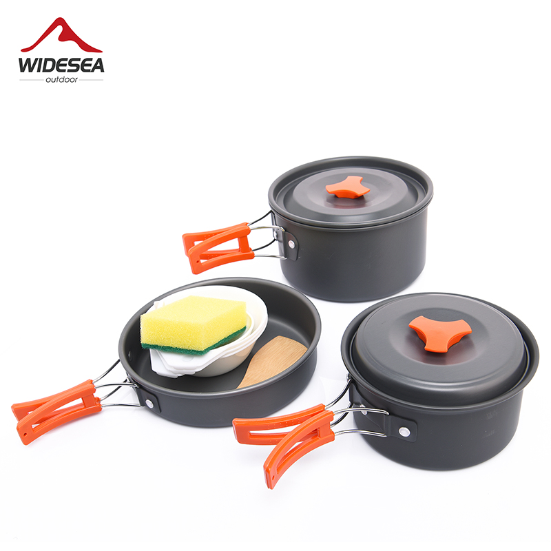 Camping Cooking Kit - Widea Camping Outdoor Kookgerei Servies Serviesgoed