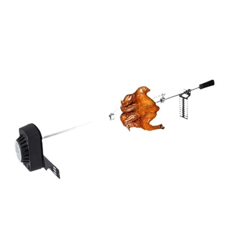 Camping Cooking Electric - Elektrische BBQ Grill Rotisserie Set met