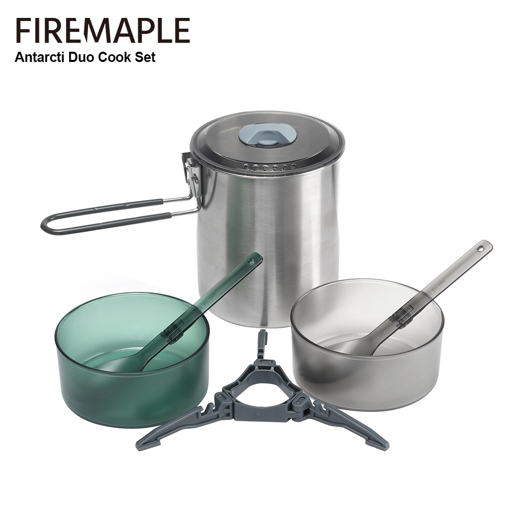 Quechua Camping Cooking Set - Fire-Maple Antarcti Duo Camping Kookset 1.6L