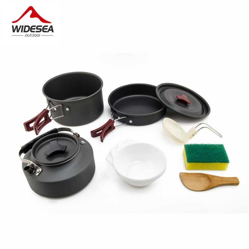 Quechua Camping Cooking Set - Widesea Camping Kookgerei Set Outdoor Pot