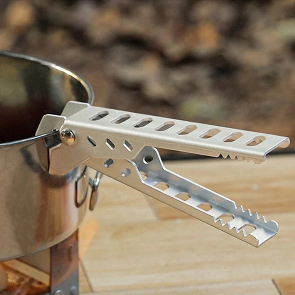 Camping Cooking Handle - Aluminium Anti-hete Legering Clip Kom Grijper