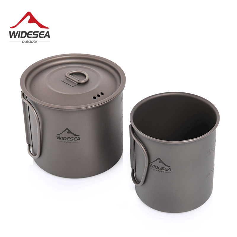 Widesea Campingmok Titanium be - Quechua Camping Cooking Set recensie en prijs
