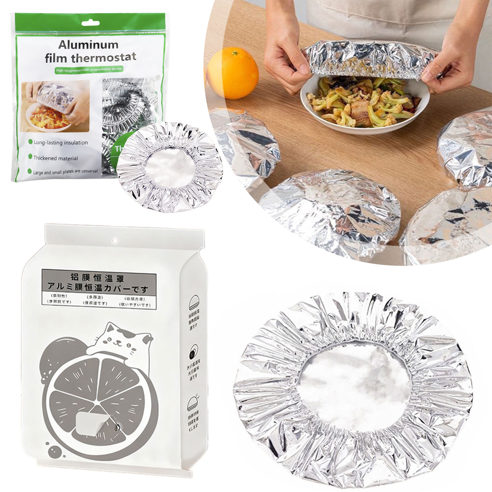 Voedselisolatieafdekking, alum - Camping Cooking Meals recensie en prijs