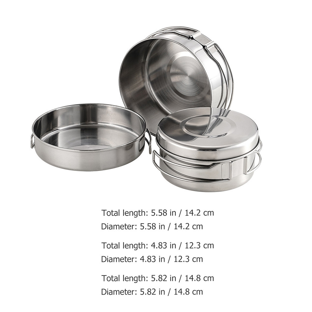 1Set RVS Campingkookgereiset D - Camping Cooking Kit recensie en prijs