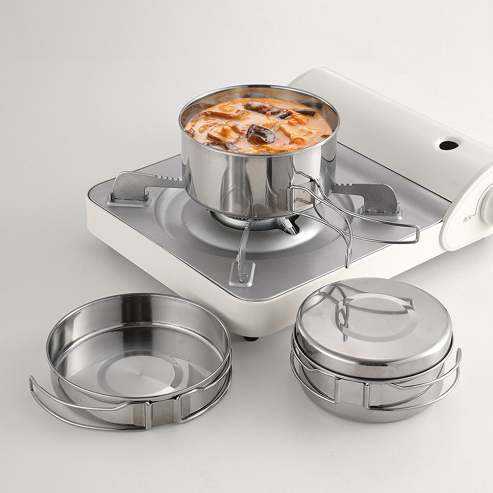 1Set RVS Campingkookgereiset D - Camping Cooking Kit recensie en prijs
