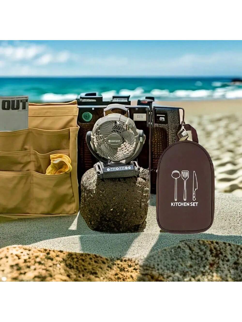 Outdoor Camping Kookgerei Opbe - Camping Cooking Utensils Storage recensie en prijs