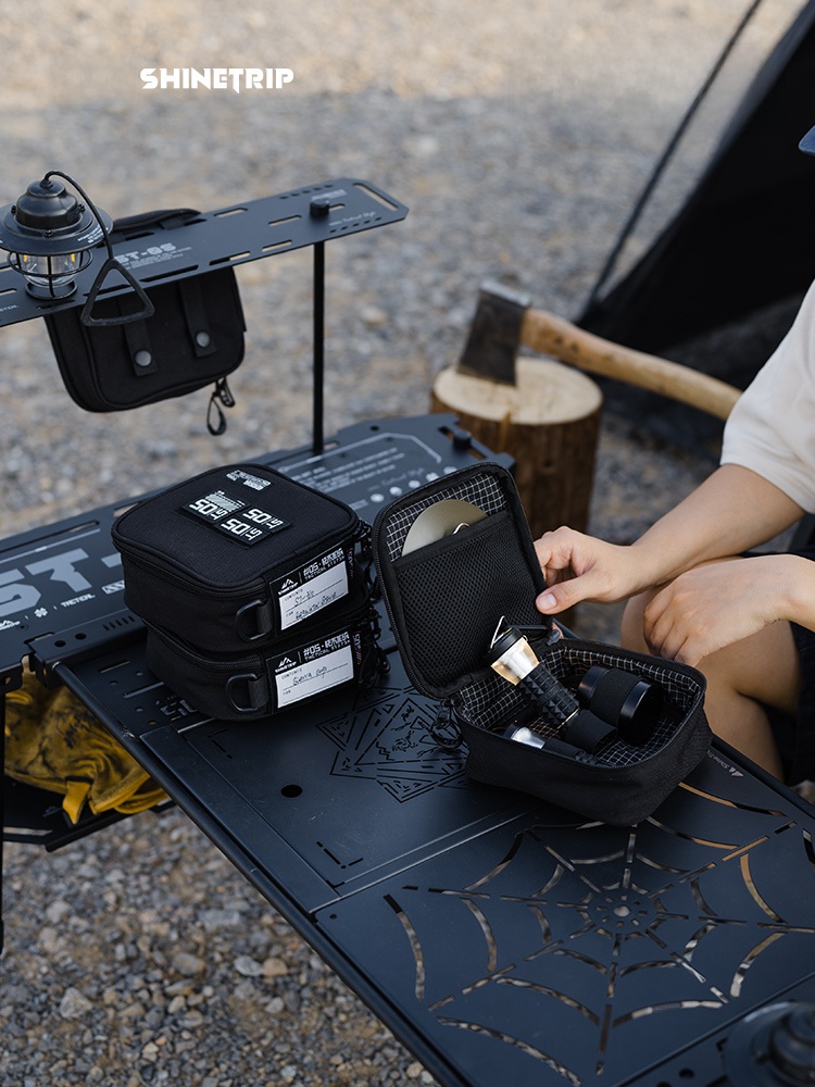ShineTrip Outdoor Campinguitru - Camping Cooking Utensils Storage recensie en prijs
