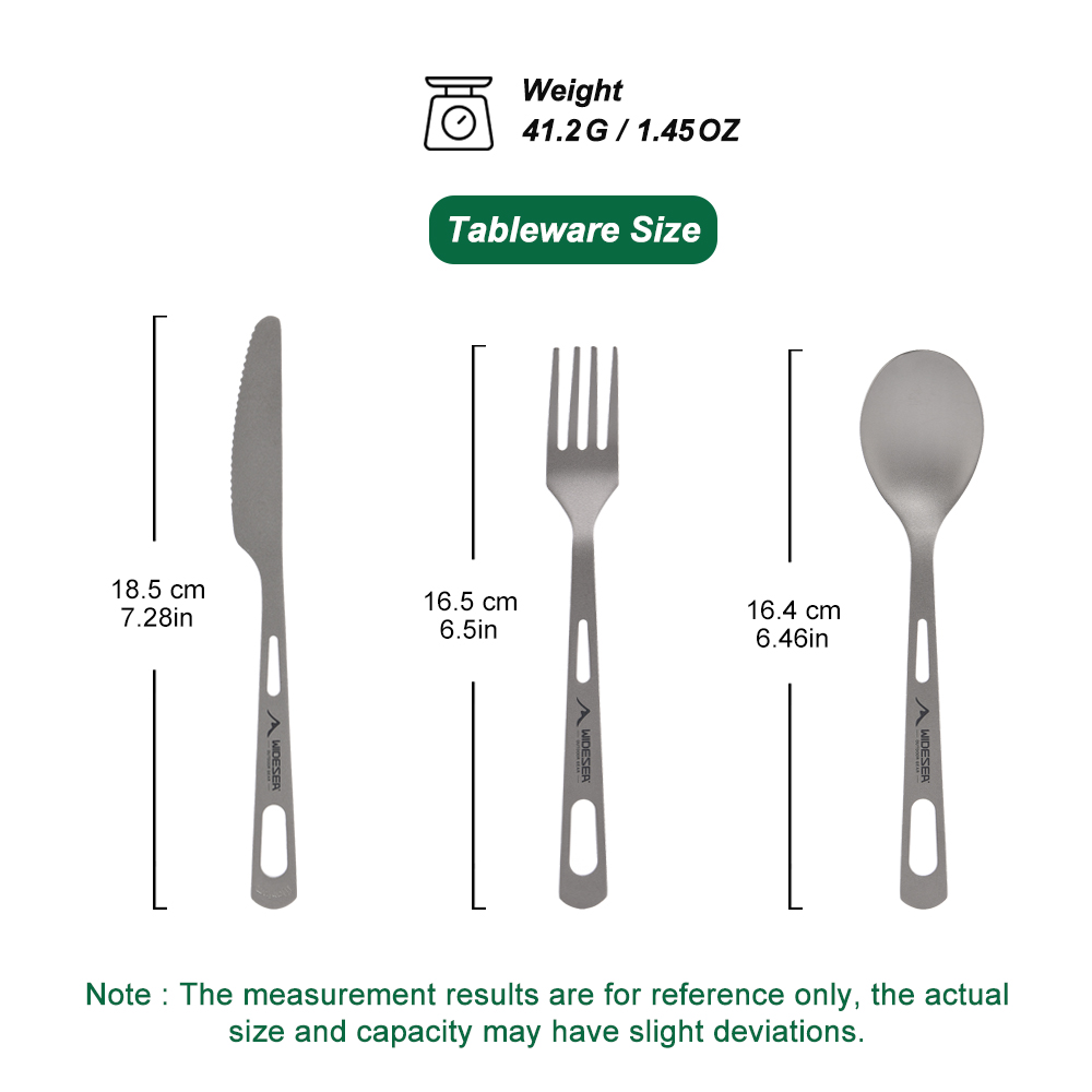 Widesea Camping Kookset Spork  - Camping Cooking And Eating recensie en prijs