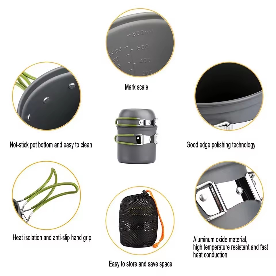 Ultralicht kampeerkookgerei Me - Camping Cooking Kit recensie en prijs