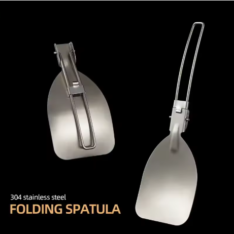Opvouwbare kampeer-spatel van  - Quechua Camping Cooking Set recensie en prijs