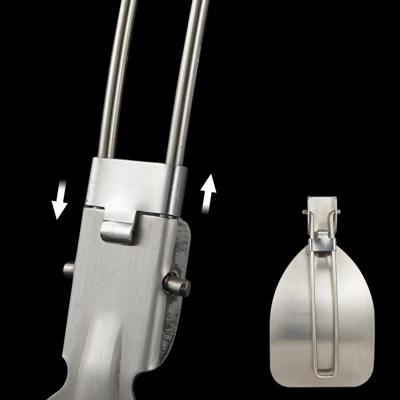 Opvouwbare kampeer-spatel van  - Quechua Camping Cooking Set recensie en prijs