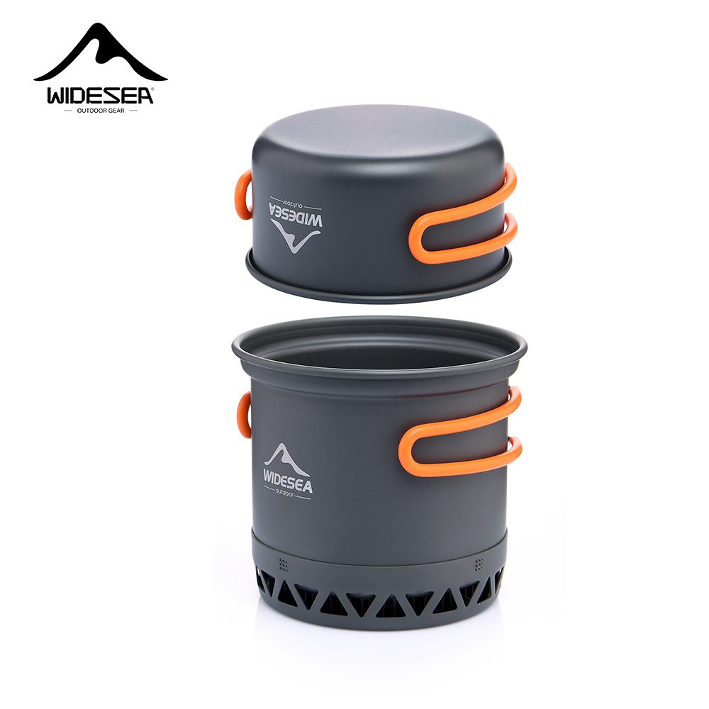 Outdoor Camping Pot 1.3L 2.3L  - Quechua Camping Cooking Set recensie en prijs
