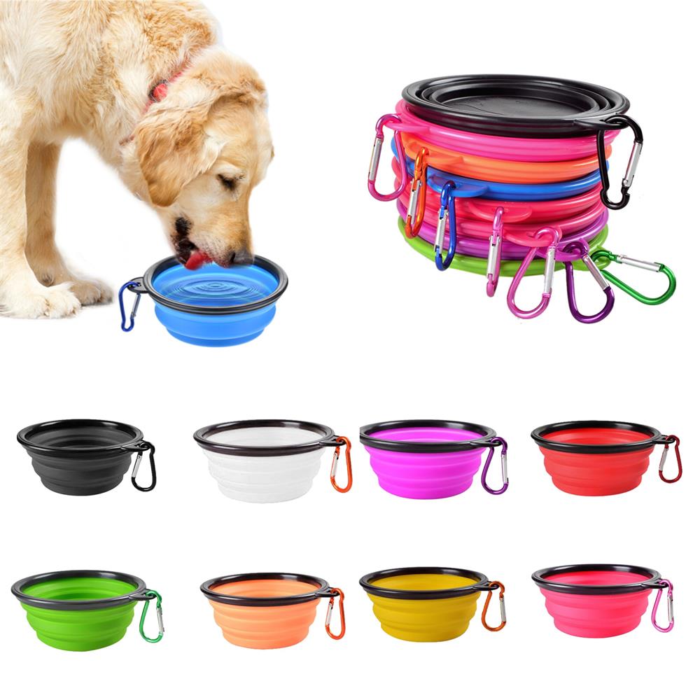 Opvouwbare siliconen hondenvoe - Camping Cooking Meals recensie en prijs