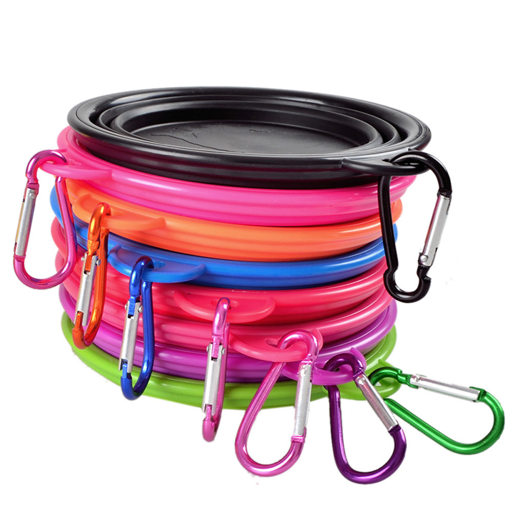 Opvouwbare siliconen hondenvoe - Camping Cooking Meals recensie en prijs