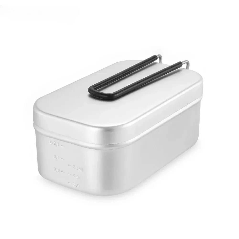 800/1400ML Aluminium Lunchboxe - Camping Cooking Meals recensie en prijs