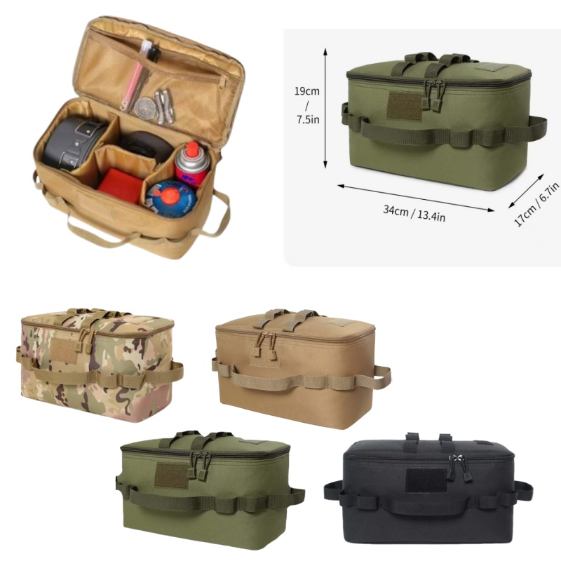 Outdoor Pouch Camping Opbergta - Camping Cooking Utensils Storage recensie en prijs