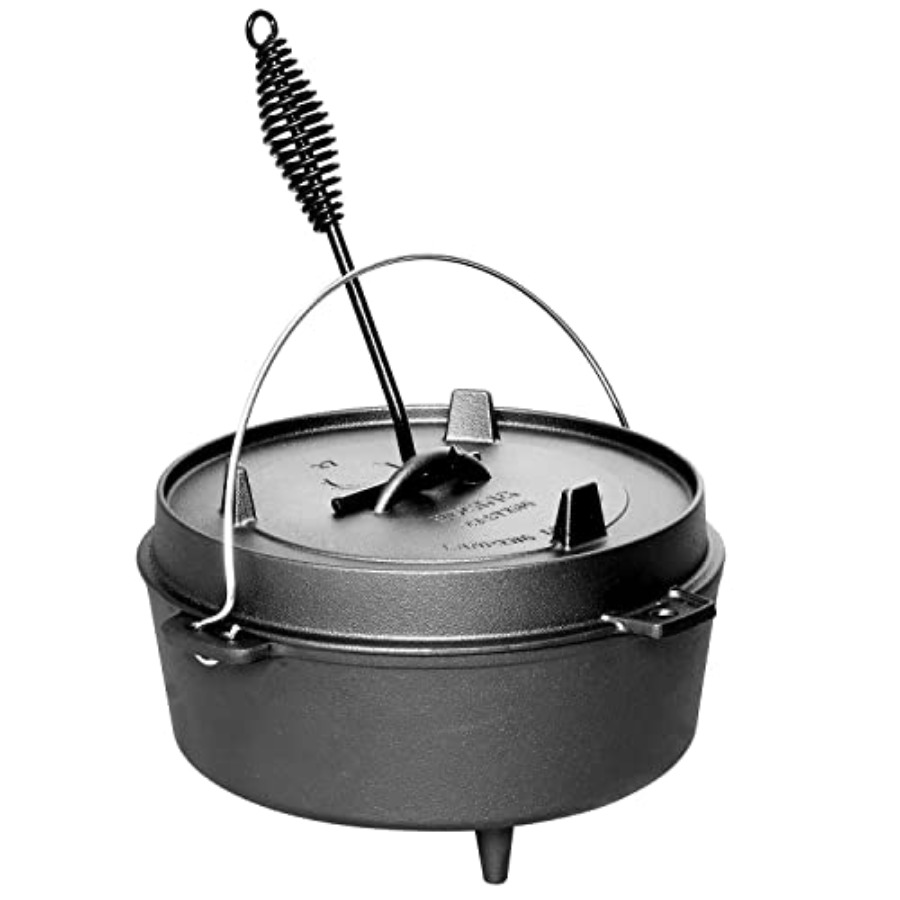 Voorgekruide gietijzeren Dutch - Camping Cooking Dutch Oven recensie en prijs