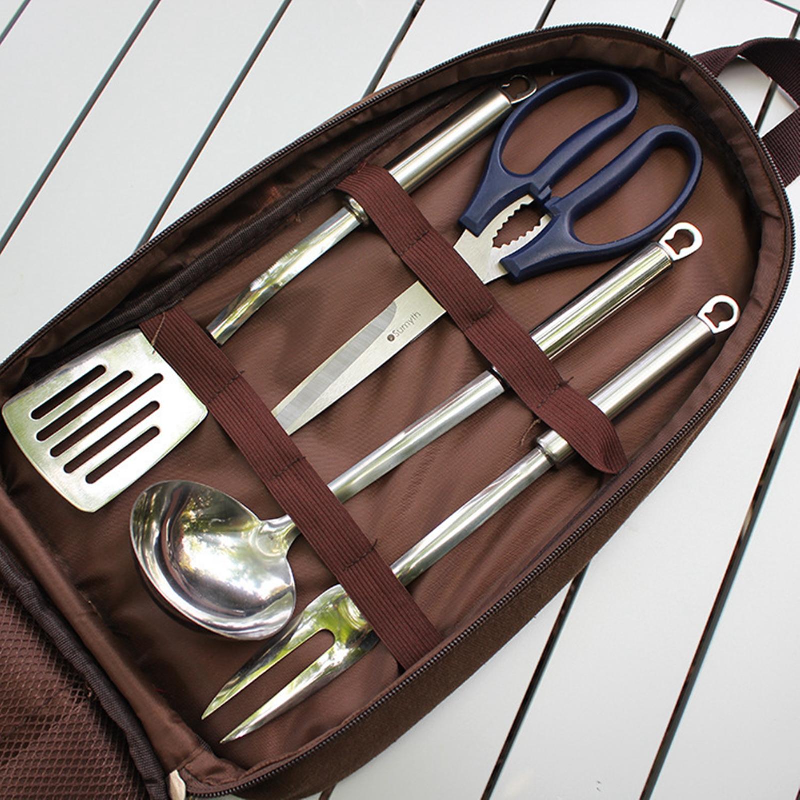 7 Stuks Camping Keuken Gebruik - Camping Cooking Utensils Storage recensie en prijs