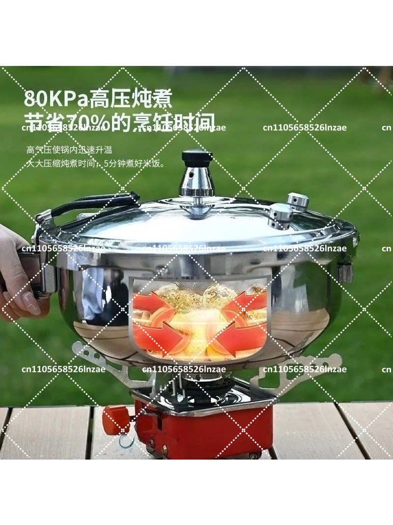 Camping Drukpan RVS kookpot me - Camping Cooking Meals recensie en prijs
