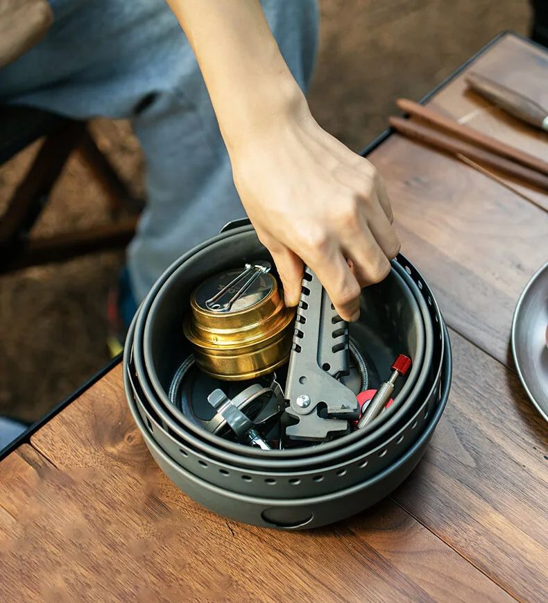 Camping Gasfornuis Alcoholkach - Camping Cooking Kit recensie en prijs