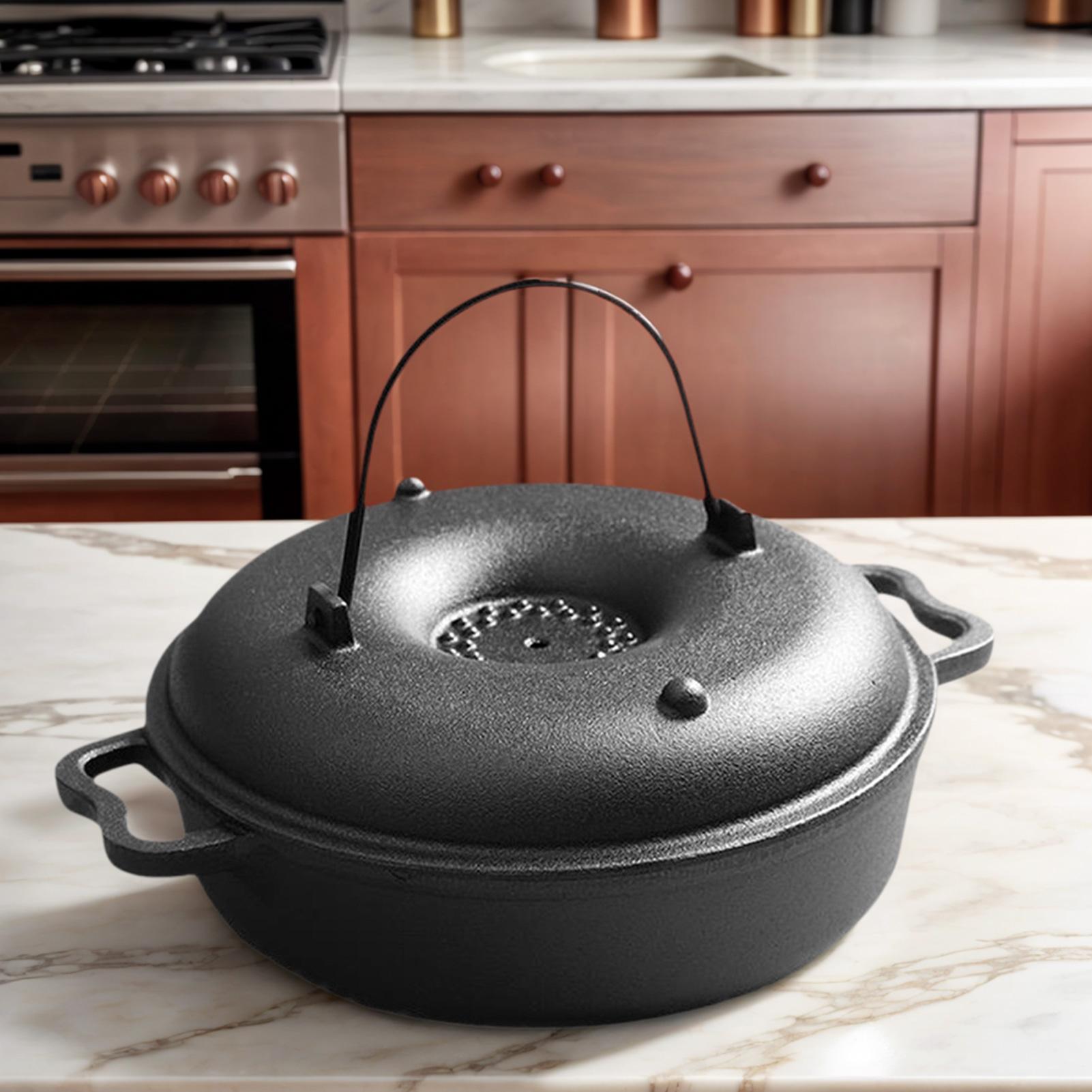 Gietijzeren ketel voor koken,  - Camping Cooking Dutch Oven recensie en prijs