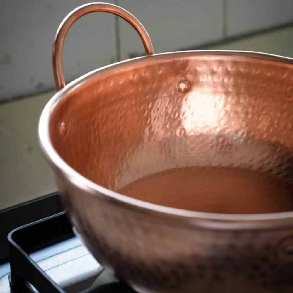 Vintage koperen pot, camping v - Vintage Camping Cooking Set recensie en prijs