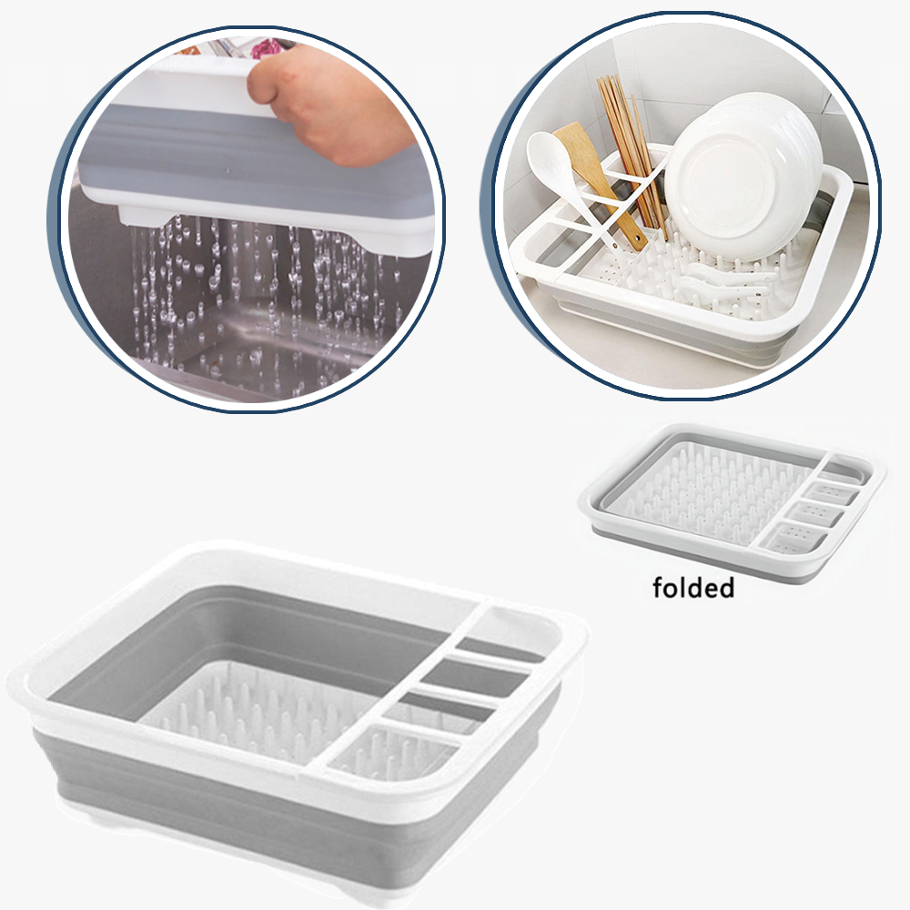 Opvouwbare afdruipbak, servies - Camping Cooking Box recensie en prijs
