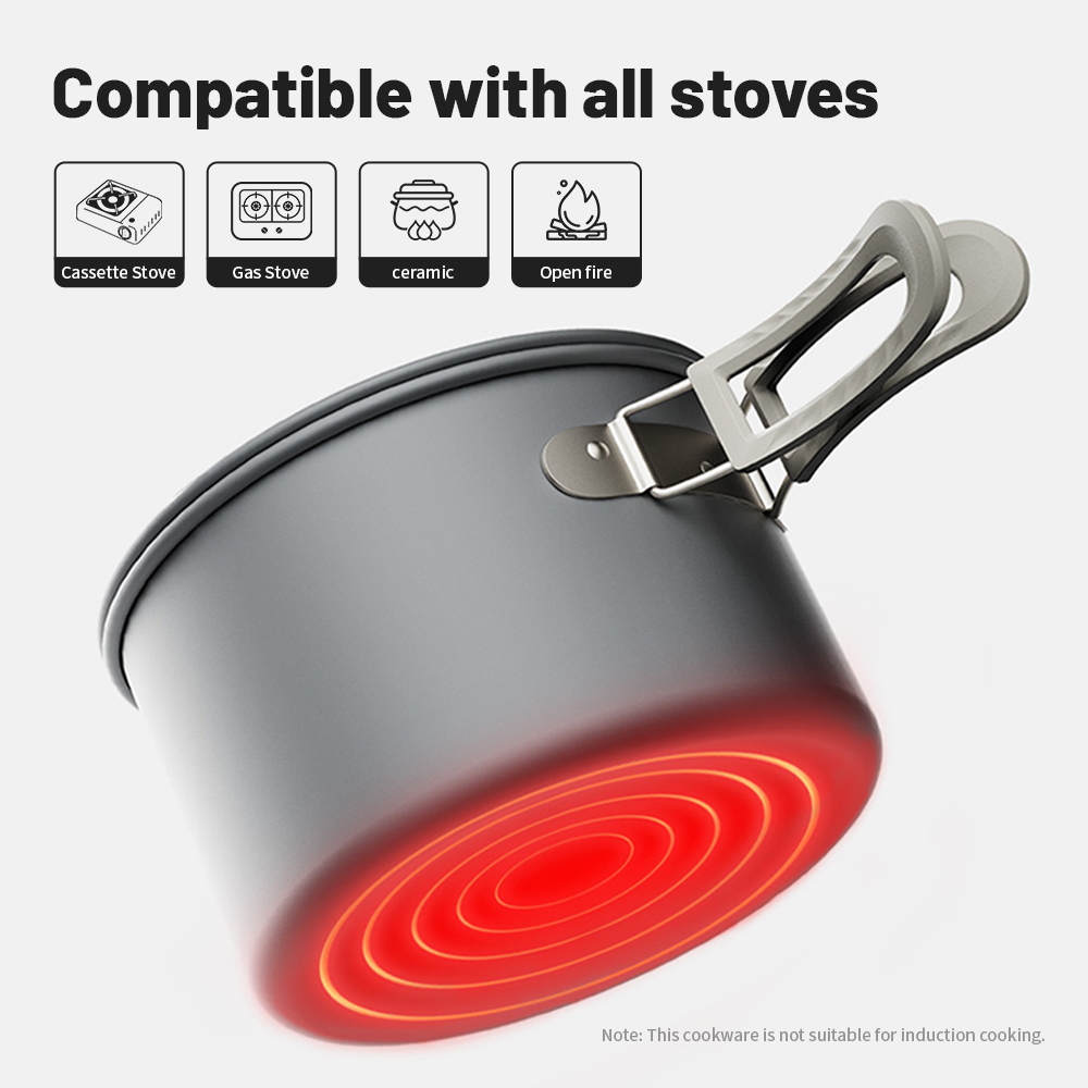 Naturehike Camping Kookgerei K - Quechua Camping Cooking Set recensie en prijs