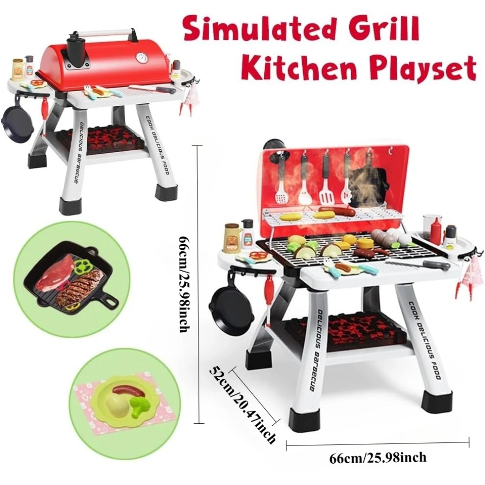 Barbecue Grill Speelgoedset Ki - Camping Cooking With Kids recensie en prijs