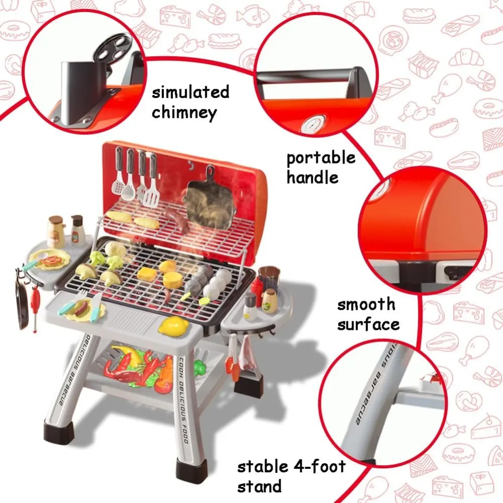Barbecue Grill Speelgoedset Ki - Camping Cooking With Kids recensie en prijs