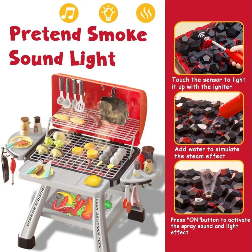 Barbecue Grill Speelgoedset Ki - Camping Cooking With Kids recensie en prijs