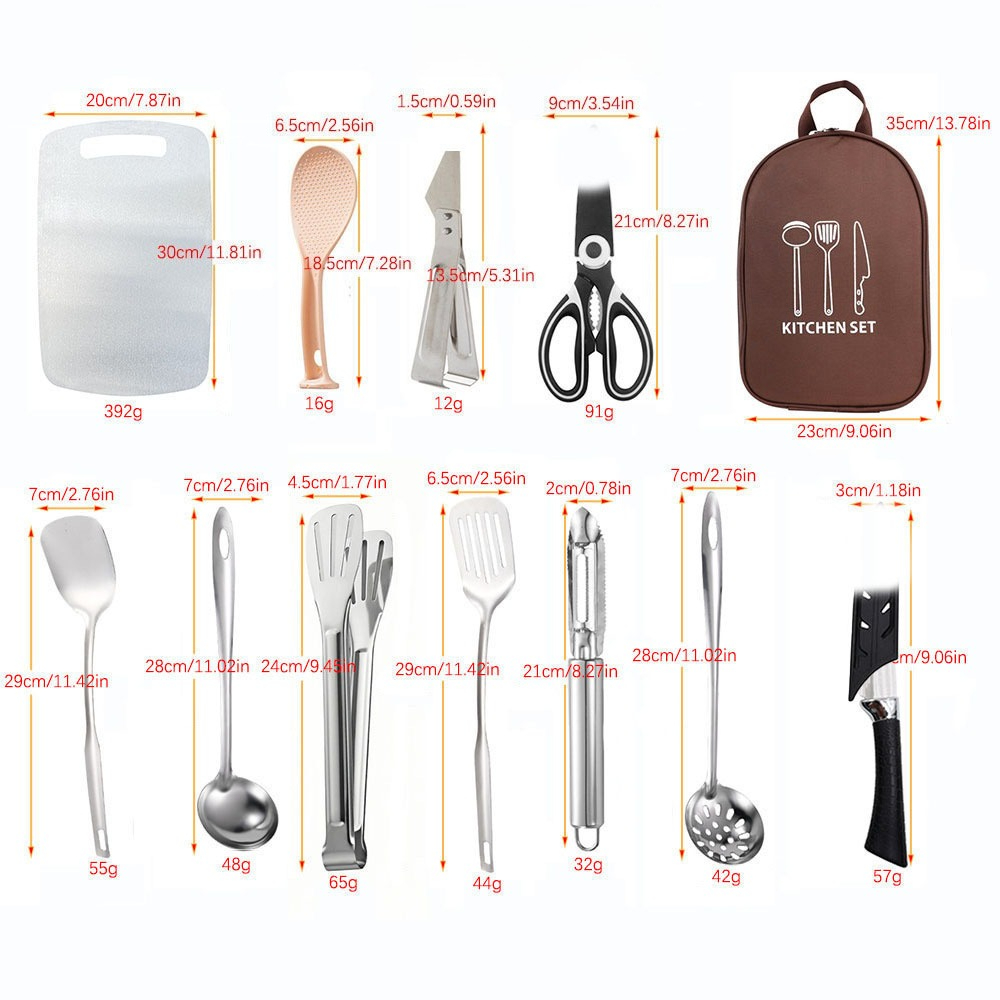 Opbergtas voor kampeerkookgere - Quechua Camping Cooking Set recensie en prijs