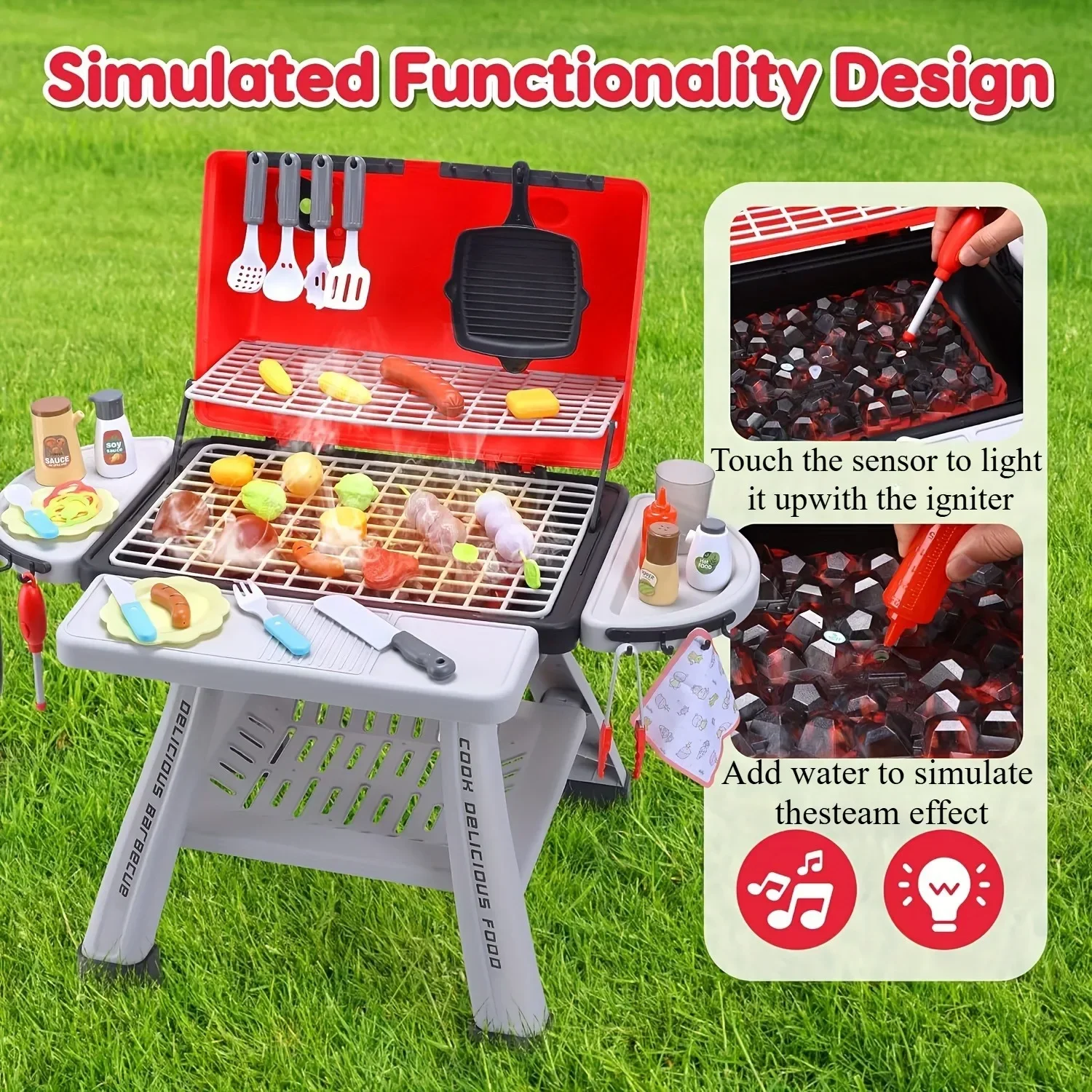 Barbecue Grill Speelgoedset Ki - Camping Cooking With Kids recensie en prijs