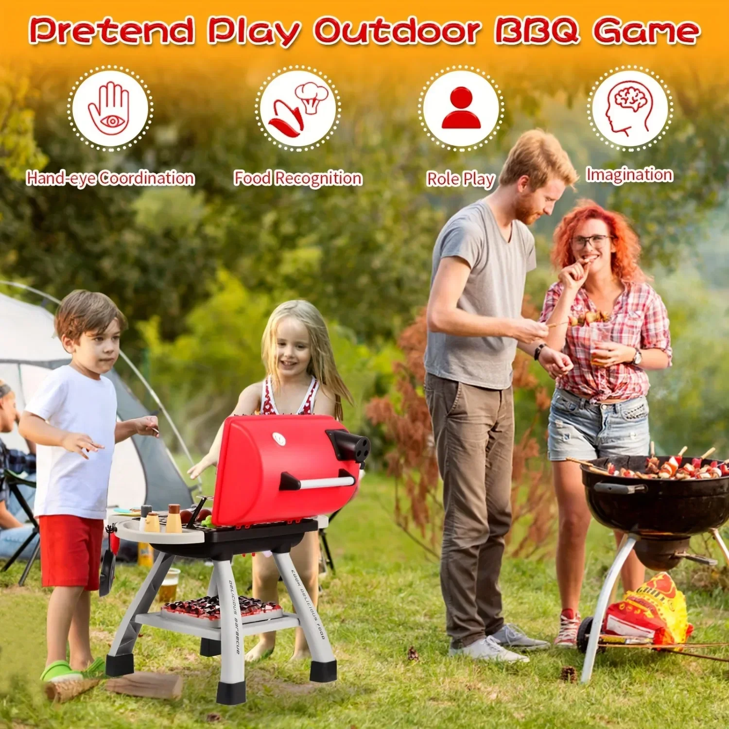 Barbecue Grill Speelgoedset Ki - Camping Cooking With Kids recensie en prijs
