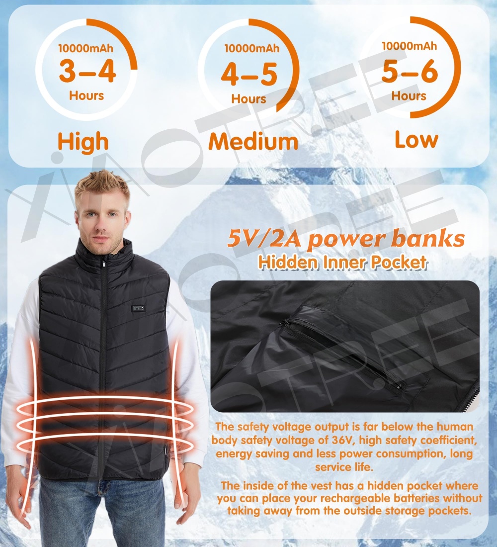 28/9 gebieden verwarmd vest he - Camping Cooking Electric recensie en prijs