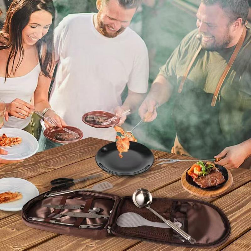 Kooktas voor buiten Campingopb - Camping Cooking Utensils Storage recensie en prijs