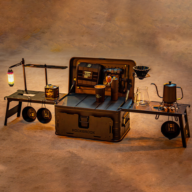 Outdoor opbergdoos Aluminium M - Camping Cooking Box recensie en prijs