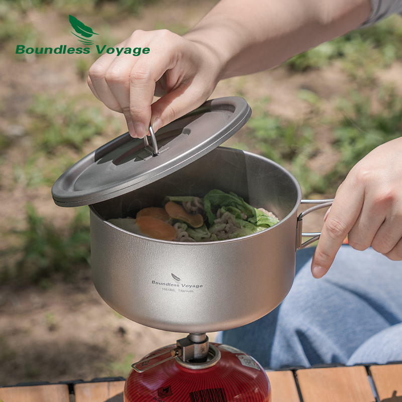 Boundless Voyage Titanium Camp - Camping Cooking Handle recensie en prijs