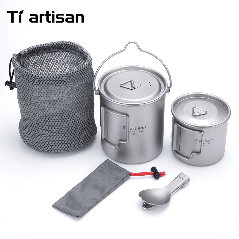 Tiartisan Pure Titanium Ultral - Camping Cooking Bundle recensie en prijs