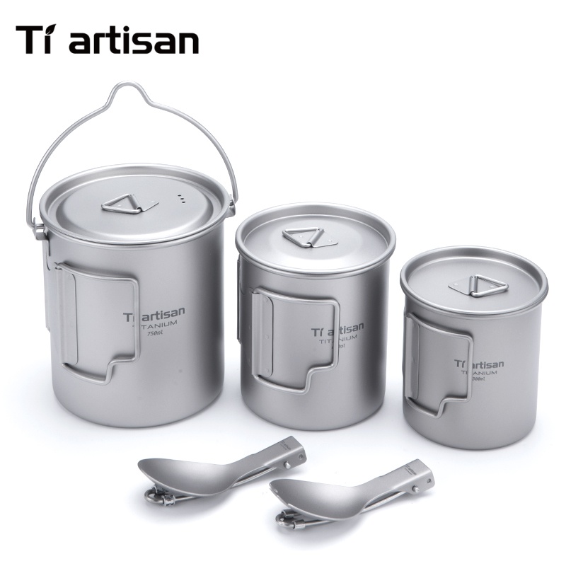Tiartisan Pure Titanium Ultral - Camping Cooking Bundle recensie en prijs