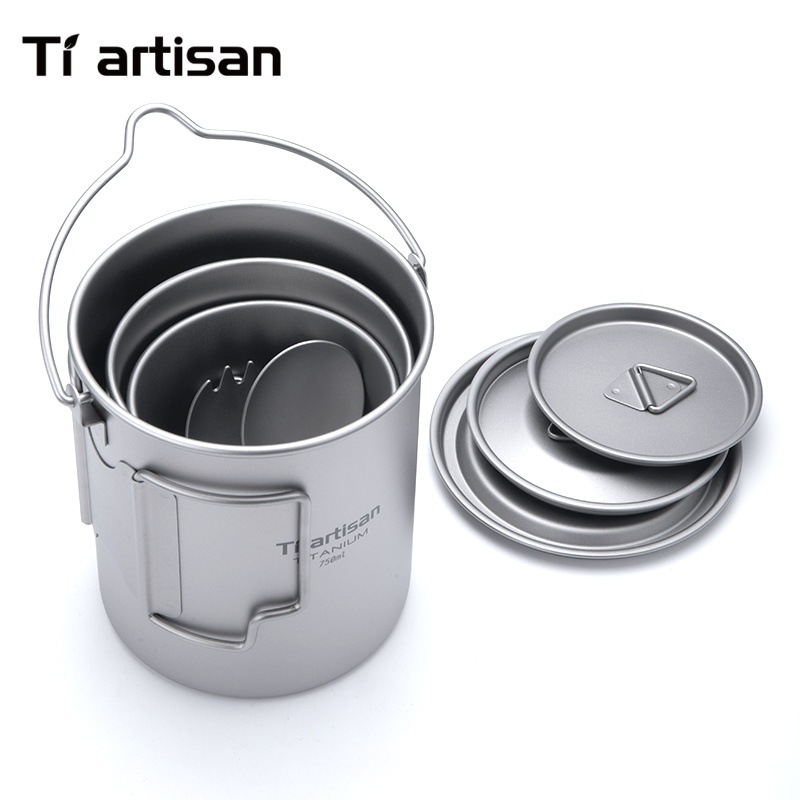 Tiartisan Pure Titanium Ultral - Camping Cooking Bundle recensie en prijs